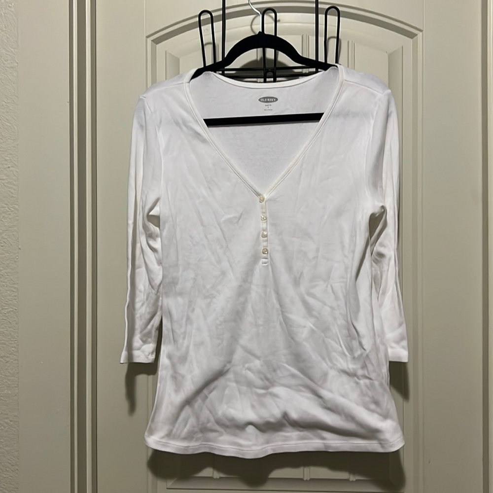 V-neck, longsleeve